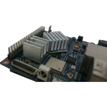 ALLNET set aluminijskih hladnjaka 2 komada s toplinskim ljepilom univerzalni za Raspberry Pi FriendlyElec