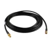 ALLNET ANT-CAB-RSMA-M-RSMA-F-100 LMR-195 Coaxial Antenna Cable, R-SMA Male to R-SMA Female, 200 cm, Black