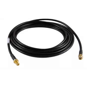 ALLNET ANT-CAB-RSMA-M-RSMA-F-100 LMR-195 koaksijalni antenski kabel, R-SMA utikač na R-SMA utičnicu, 200 cm, crni