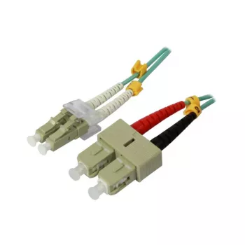 SYNERGY21 S216761 optički patch kabel 15 m OM3 LC-SC duplex tirkizni