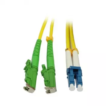 SYNERGY21 optički patch kabel 2m LSH (E2000 APC) na LC duplex OS2 G.657.A2 9/125µm LSZH žuti