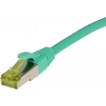 SYNERGY21 Patch kabel RJ45, CAT6A 500MHz, 15m, zeleni, S/FTP, TPE/LSZH (Ultraflex), AWG26, s Cat.7 sirovim kabelom