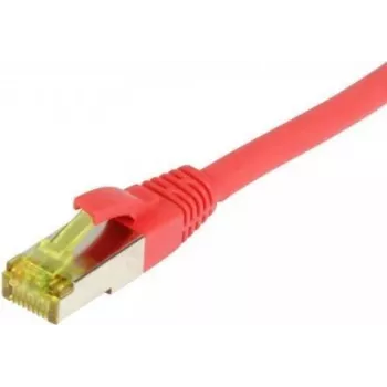 SYNERGY21 Patch kabel RJ45, CAT6A 500MHz, 30m, crveni, S/FTP, TPE/LSZH (Ultraflex), AWG26, s Cat.7 sirovim kabelom