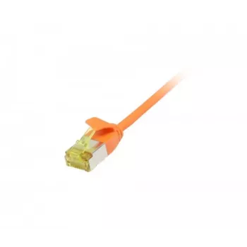 Synergy 21 Patch kabel RJ45 CAT6A 500MHz 5m narančasti U/FTP Slimline okrugli d=3,8mm TPE/LSZH (Superflex) AWG32 s Cat.7 sirovim kabelom