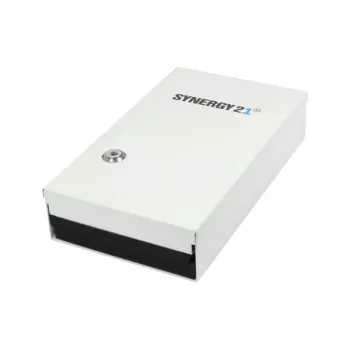 SYNERGY21 optički zidni razdjelnik Mini (nadžbukni), za LC/SC, B150/H265/T55mm, bez spojnica/kasete za spajanje, bijeli