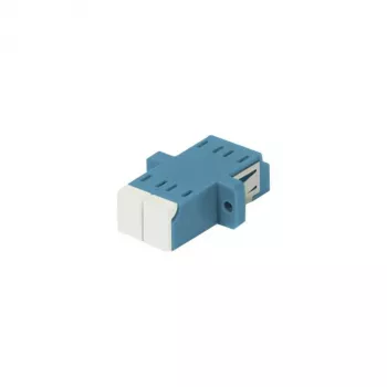 SYNERGY21 Optička spojnica LC/LC singlemode OS2 9/125µm duplex plava PVC keramička čahura prirubnica s jednostranom zaštitnom zaklopkom lasera