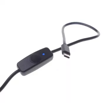 ALLNET Rock Pi 4 USB-A na USB-C kabel za napajanje/podatke s prekidačem (ROCKPI_USB-ATOC_SW)