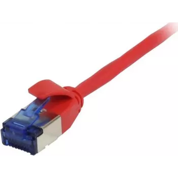 SYNERGY21 patch kabel RJ45, CAT6A 500MHz, 7,5m, crveni, U/FTP, Slimline okrugli d=3,8mm, TPE (Superflex), AWG32