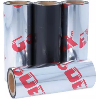 GODEX termalna traka za prijenos vosak/smola crna 110mm x 450m (265.110.450.4.10)