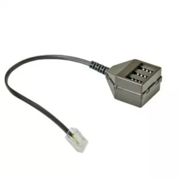 ROLINE Secomp telefonski adapter RJ-45 (M) na TAE-NFN (F) crni