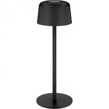 GOOBAY bežična LED stolna svjetiljka, veličina S, 25 cm, crna
