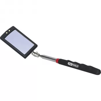 KS Tools fleksibilno inspekcijsko zrcalo s LED rasvjetom