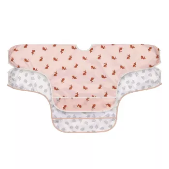 Lassig Little Forest Bunny set dugih rukava s pregačom 6m+