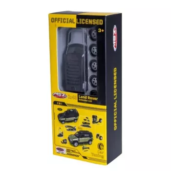 JAMARA Land Rover Defender 1:43 2u1 RC model automobila srebrni 3+