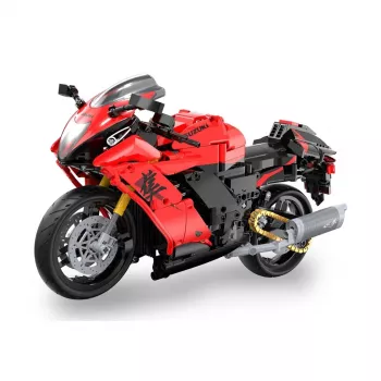 JAMARA CaDA Suzuki Hayabusa 1:6 crveni set kockica