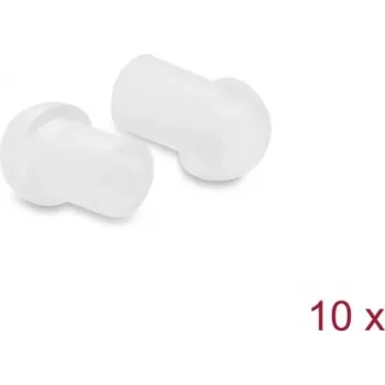 Delock zaštita od prašine za TOSLINK utikače, plastika, 10 komada, prozirna