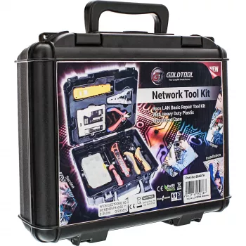 Goldtool Network Basic instalacijski komplet LAN s testerom