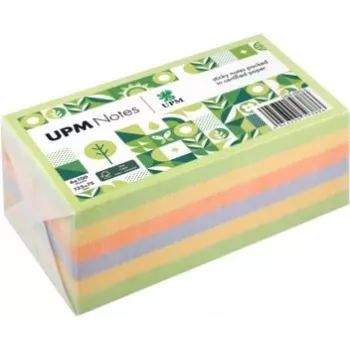 UPM Notes samoljepljive bilješke 5855-76PG-6 Spring 125x75mm 100 listova 6 blokova miješane boje