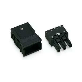 WAGO 770-103 WINSTA® MINI 3-polni konektor, crni