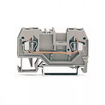 WAGO 280-901 prolazna stezaljka, 2-vodička, 2,5 mm², CAGE CLAMP, siva