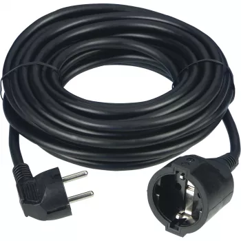 REV sigurnosni produžni kabel 5,0 m crni