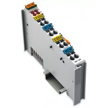 WAGO 750-455 4-kanalni analogni ulazni modul, 0,5 kV, 32 V, 12 bita, 100 Ohm