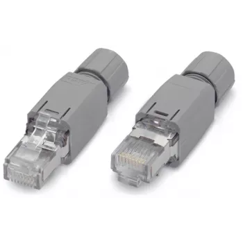 WAGO 750-975 RJ-45 konektor sistemskog kabela za WAGO I/O sustav 750, sivi, IP20