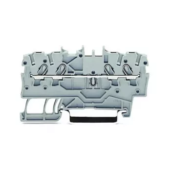 WAGO Prolazna stezaljka 4 mm², siva, 32 A, 800 V, CAGE CLAMP®