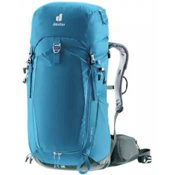 Deuter Trail Pro 36 Hiking Backpack, 36 L, Size M, Wave-Ivy