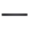 Adam Hall 87221 STL 19 inch 1U slijepa ploča za rack čelična crna 1,5 mm
