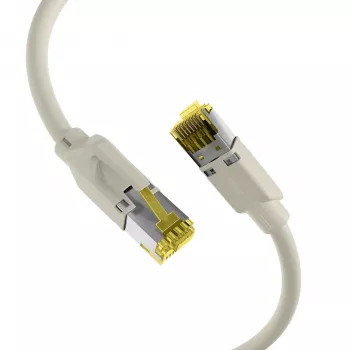EFB-Elektronik RJ45 patch kabel Cat.6A S/FTP LSZH Draka UC900 TM31 sivi 25m