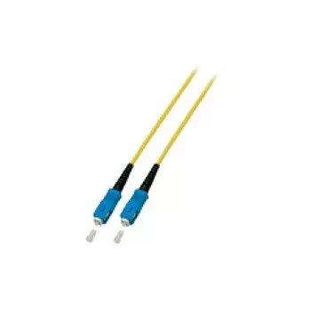 EFB Elektronik simplex optički patch kabel SC-SC 9/125 OS2 LSZH žuti 3,0mm 20m