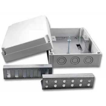 EFB Elektronik optička razvodna kutija - RAL 7035 - 12x SC duplex OM4