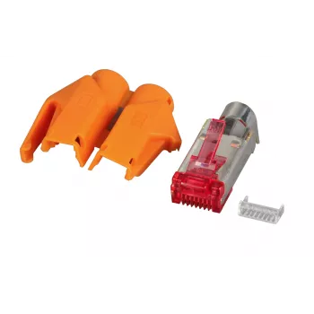 EFB Elektronik RJ45 Hirose TM21 utikač STP Cat.6 narančasti 50 komada