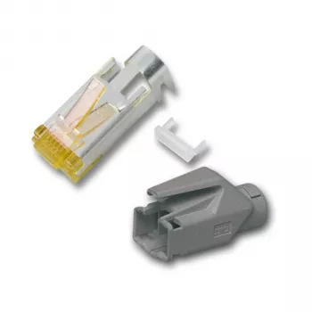 EFB RJ45-Hirose utikač STP, TM31 svijetlosivi, 100 komada, 3-elementni, Cat.6A