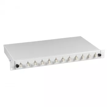 EFB Electronics spojna kutija 6x LC-Duplex SM izvlačiva 1U rack montaža djelomično opremljena