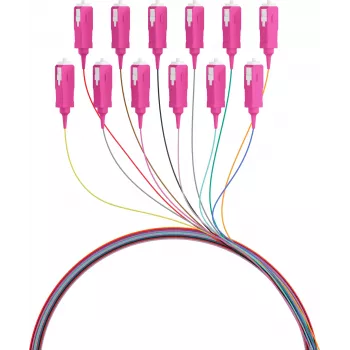 EFB Electronics optički pigtail SC 50/125 OM4 set od 12 boja 2m - set kabela/adaptera - singlemode ili multimode