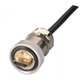 EFB IP67 kabelska uvodnica, M25, HDMI Type-A utikač na HDMI Type-A utikač, 1,0 m