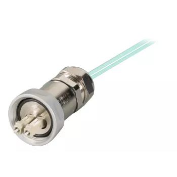 EFB Elektronik IP67 kabelska uvodnica M25 LC-Duplex utikač na LC-Duplex utikač OM3 5m