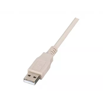 EFB IP67 USB 2.0 kabelska uvodnica M20, USB Type-A utikač na USB Type-A utikač, 1,0 m, srebrno-crni