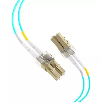 EFB Elektronik IPL-DF-LCULCU-3-0100 - 1 m - OM3 - LC dupleks - Aqua