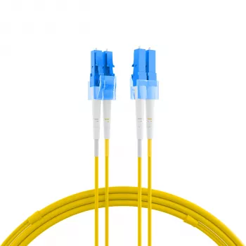 EFB Elektronik IPL-DR-LCULCU-2-0300 3 m OS2 LC/UPC duplex optički patch kabel žuti LSZH