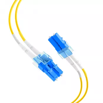 EFB Elektronik IPL-DR-LCULCU-2-0300 3 m OS2 LC/UPC duplex optički patch kabel žuti LSZH