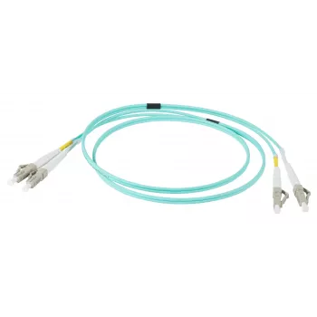 EFB Elektronik IPL-DR-LCULCU-3-1000 optički patch kabel, OM3, LC/UPC na LC/UPC, duplex, 10 m, LSZH, unutarnji