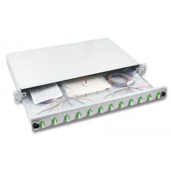 EFB Electronics produživa spojna kutija LC 12 pigtailova offset 6 spojnica OM3