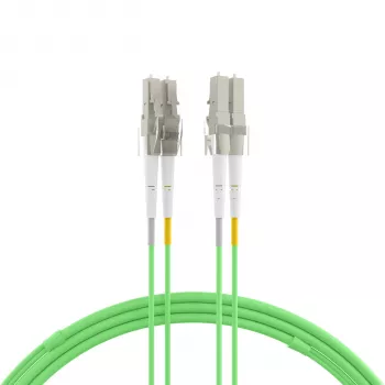 EFB Duplex patch kabel LC-LC OM5 1,5m LSZH 2mm limetno zelena