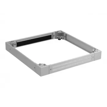 EFB-Elektronik PRO Skirting Board for Frame 800x800 mm, Height 100 mm, RAL 9005 Jet Black