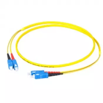 EFB-Elektronik dupleks kabel SC-SC 9/125µm OS2 LSZH Flat Twin 3x5mm žuti 40m