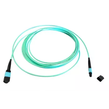 EFB Elektronik MTP Female na MTP Female 12-vlakana OM3 multimode optički patch kabel, LSZH, aqua, tip A, 15 m