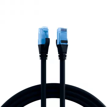 EFB K8109SW.1.5 patch kabel U/UTP Cat.6A 1,5 m crni